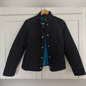 Lauren Ralph Lauren Black Quilted Jacket PM